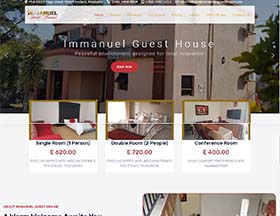 Immanuel Guest House Website